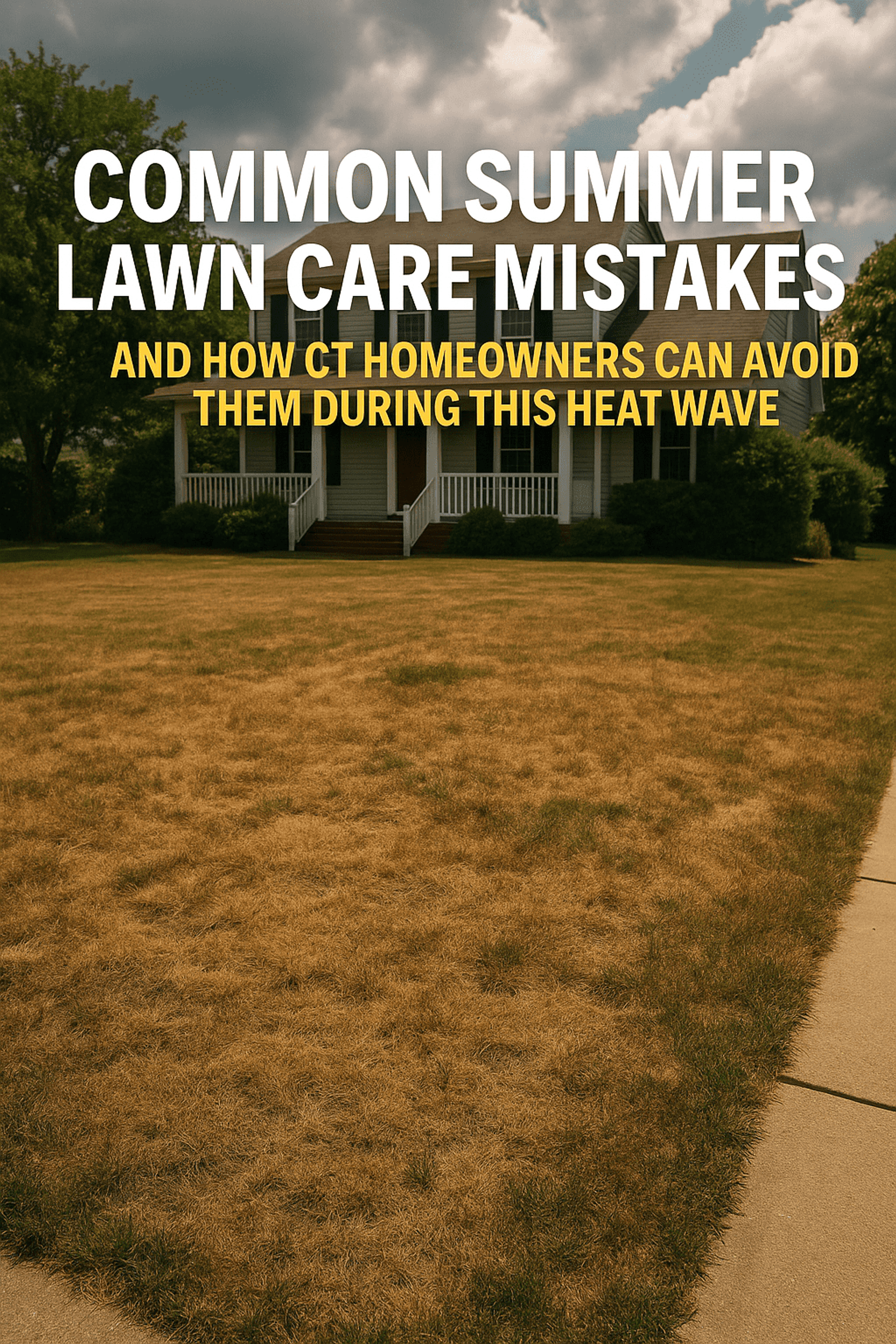 Common Summer Lawn Care Mistakes (and How CT Homeowners Can Avoid Them During This Heat Wave)