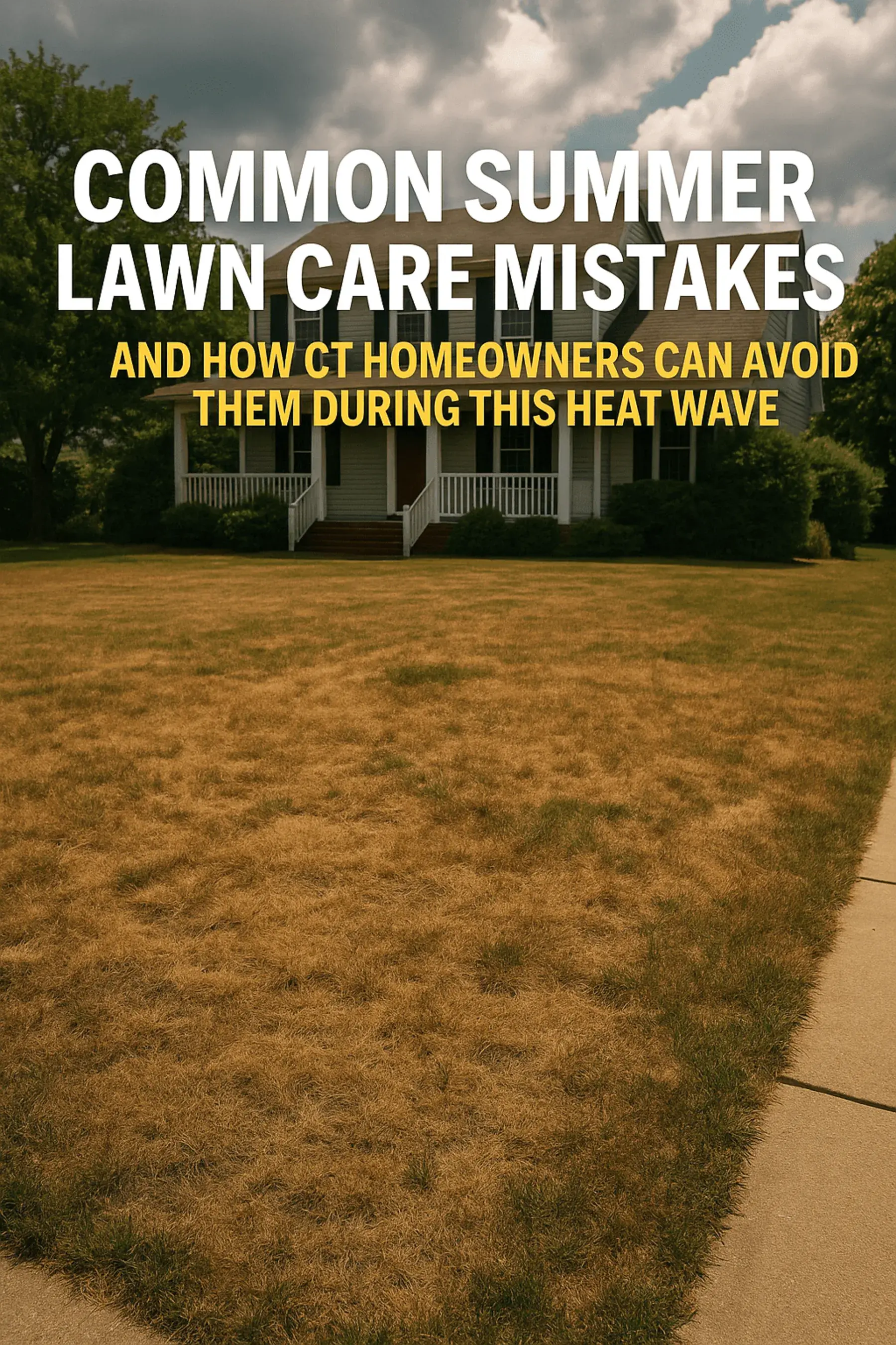 Common Summer Lawn Care Mistakes (and How CT Homeowners Can Avoid Them During This Heat Wave)