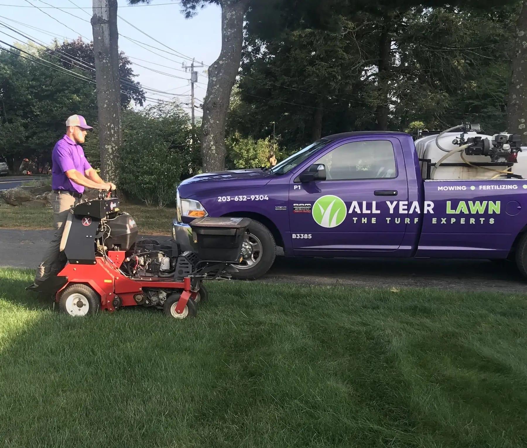 Lawn Aeration & Seeding Page Hero